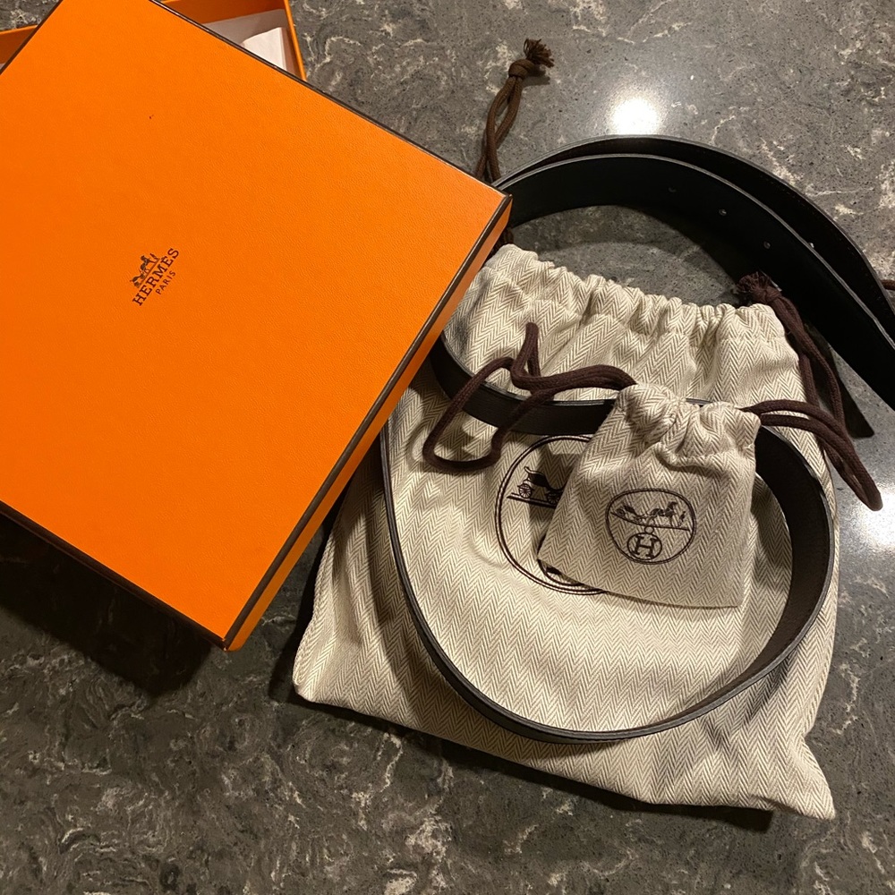 Authentic Hermès Belt 43/43 inches in length